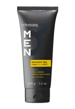 O Boticário MEN Shower Gel Cabelo e Corpo, 205g