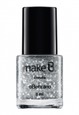 Make B. Black Crystal Collection Esmalte Glow Silver