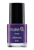 Make B. Black Crystal Collection Esmalte Glow Purple