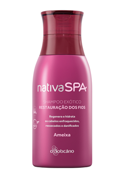 Nativa SPA Shampoo Exótico Restauração dos Fios Ameixa, 400m