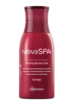 Nativa SPA Shampoo Intenso Proteção da Cor Cereja, 400ml