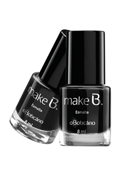 Make B. Black Crystal Collection Esmalte Black Kit